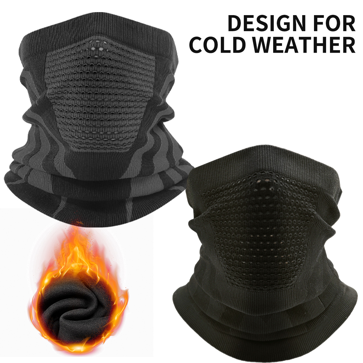 Winter Neck Warmer Gaiter Warm - огляд і ціна Neck Gaiter Fleece