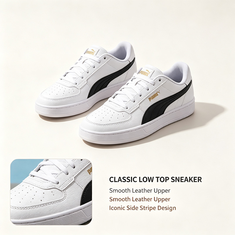 PUMA Men White Black Low Top S - огляд і ціна Puma Shoes Suede Classic