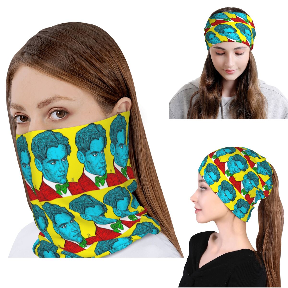 Federico Garcia Lorca Portrait - огляд і ціна Knit Beanie Hat Warm
