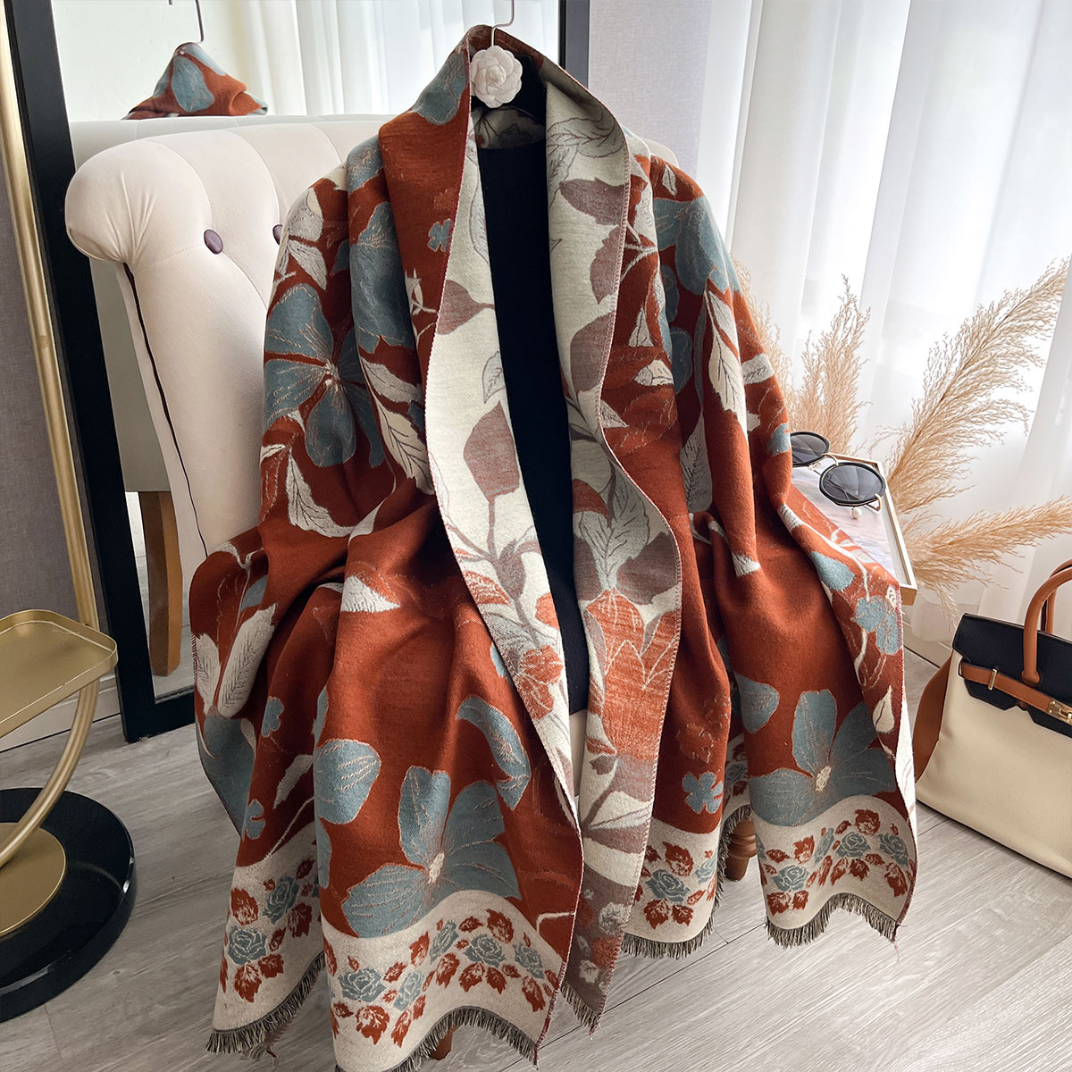 Women Thicken Luxury Winter Pa - огляд і ціна Shawl Wrap Winter