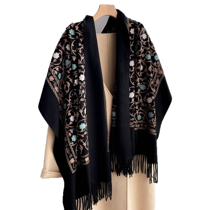 2025 New Embroidery Cashmere S - огляд і ціна Cashmere Pashmina Wrap