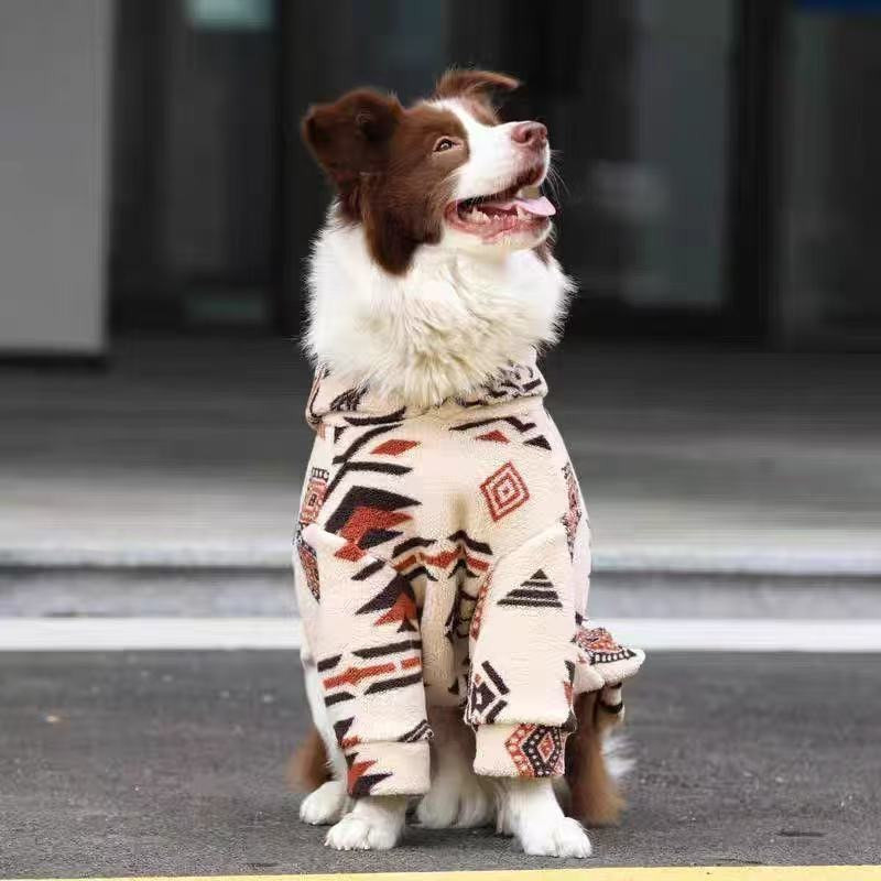 Winter Warm Hooded Dog Coat Sh - огляд і ціна Sherpa Hoodie Fleece