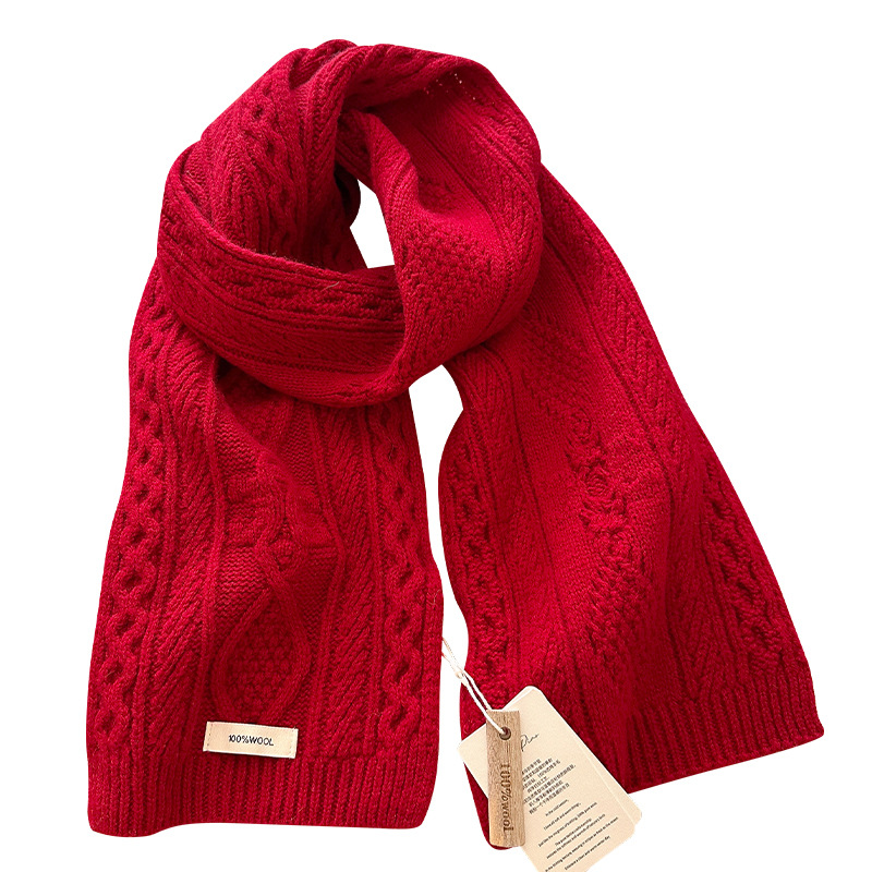 Luxury 100% Wool Scarf Women M - огляд і ціна Shawl Wrap Winter